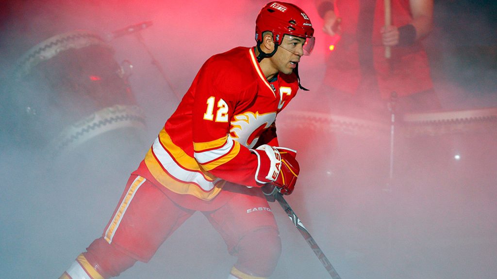 Former NHL Players Jarome Iginla Represents Canadian Hockey Pride