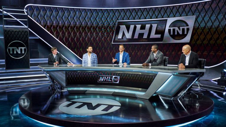 Who is apart of the cast of NHL on TNT?
