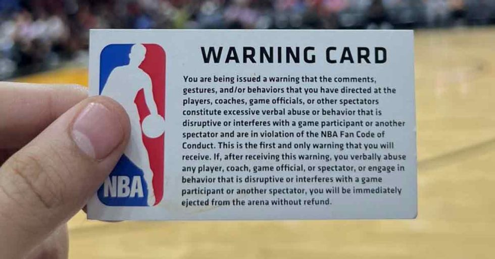 What Is An NBA Warning Card? Sport Management Hub