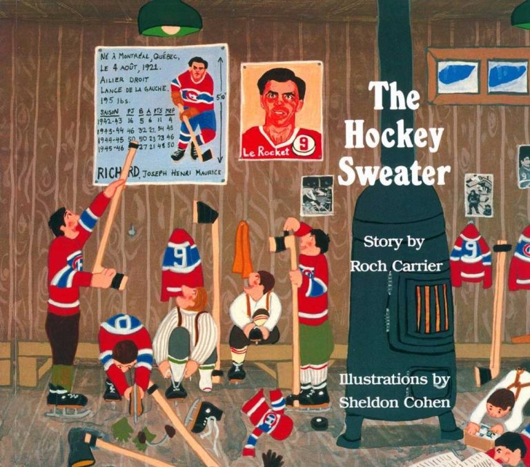 The Hockey Sweater sports media on The Shelf