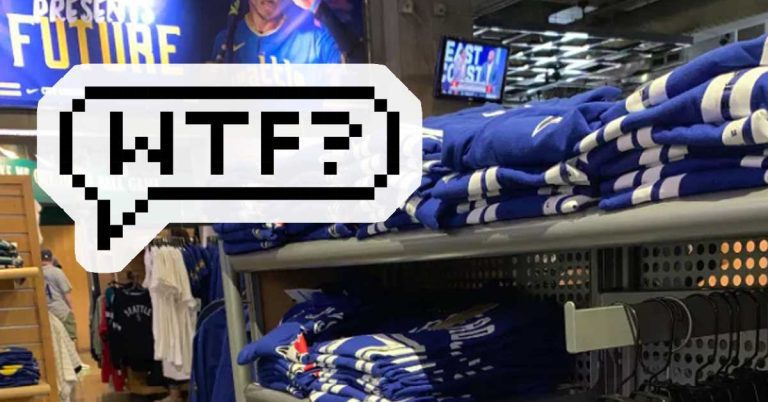 Why Did The Seattle Mariners Stock Team Store With Blue Jays Merchandise?