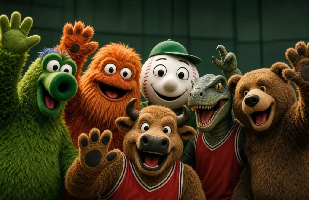 Sports mascot as a fan engagement and sponsorship asset
