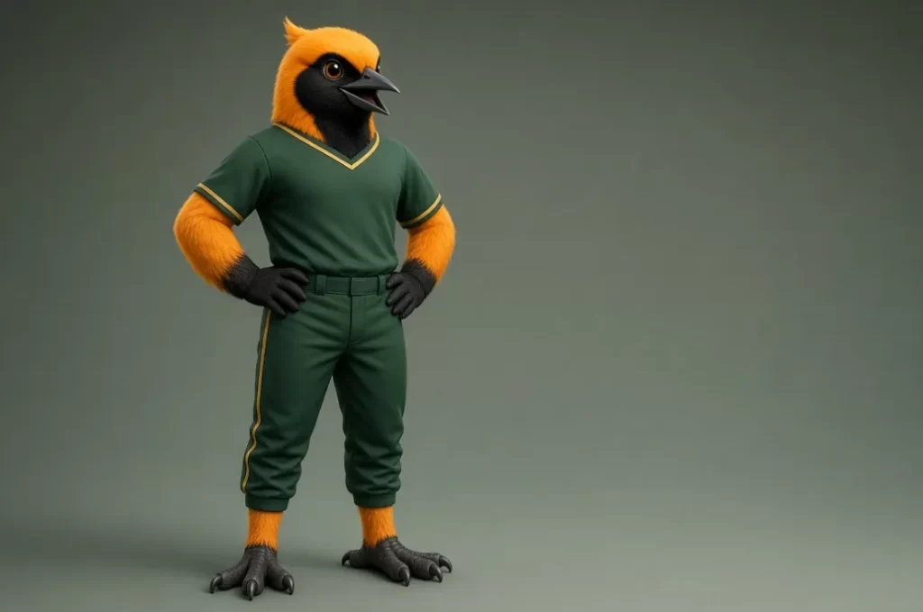 Oriole bird sports branding