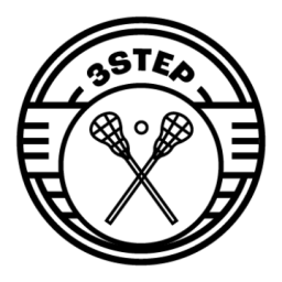 3 Step Lacrosse logo