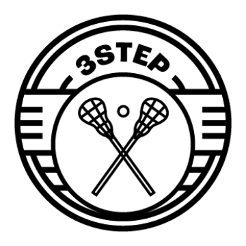 3 Step Lacrosse logo