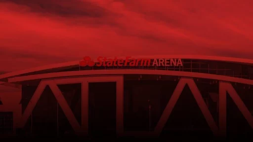 Atlanta Hawks and State Farm Arena logo