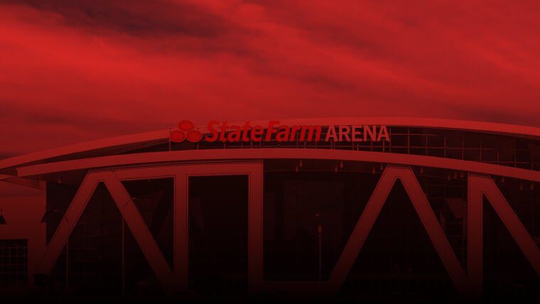 Atlanta Hawks and State Farm Arena logo