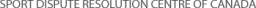 Sport Dispute Resolution Centre of Canada logo