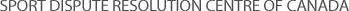 Sport Dispute Resolution Centre of Canada logo