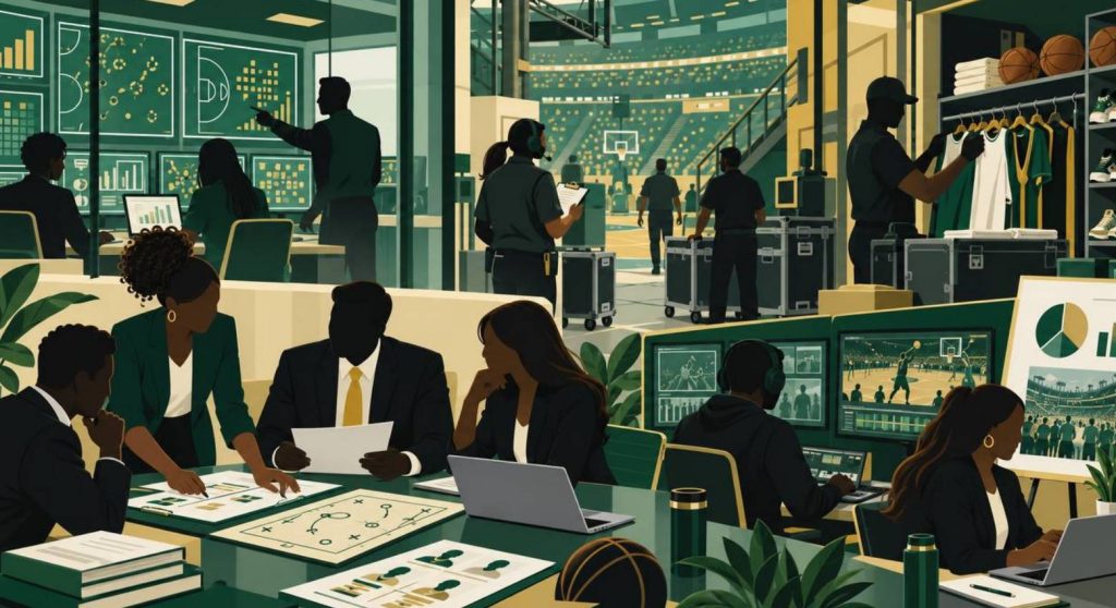 SPMA resource: 5 Unique NBA Roles Behind the Scenes of a Pro Basketball Team