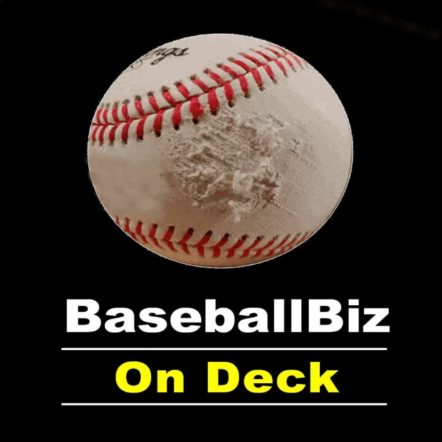 BaseballBiz On Deck podcast cover art