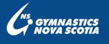Gymnastics Nova Scotia logo