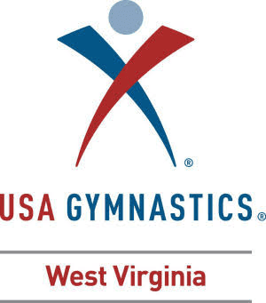 West Virginia USA Gymnastics logo