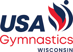 Wisconsin USA Gymnastics logo