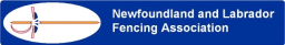 Newfoundland and Labrador Fencing Association logo