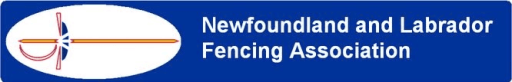 Newfoundland and Labrador Fencing Association logo