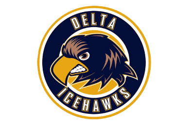 Delta Ice Hawks logo