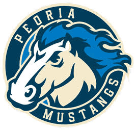 Peoria Mustangs logo