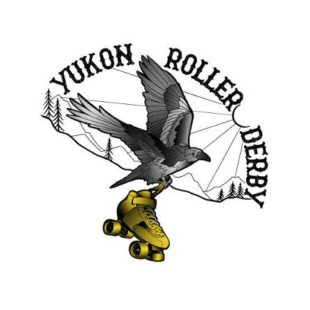 Yukon Roller Derby Association logo
