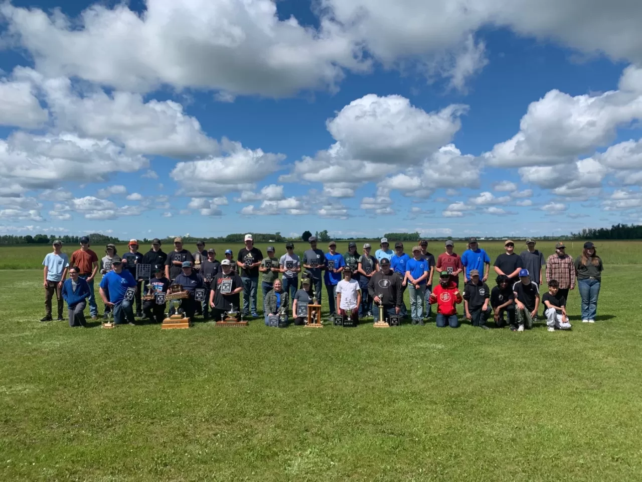 Trapshooting event participants
