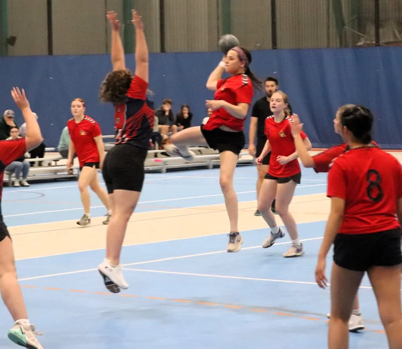 Handball competition from the Saskatchewan Team Handball photo gallery.