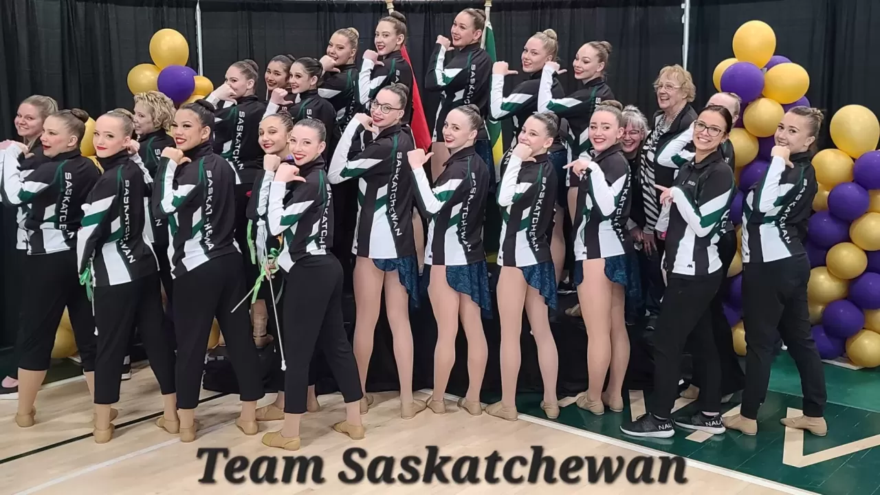 Team Saskatchewan baton twirling athletes featured by the provincial association.