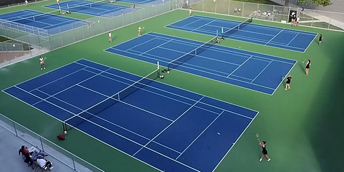 USTA Training Center West courts in Carson, California