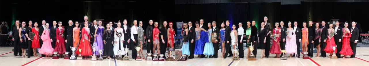 Canadian DanceSport champions and vice champions at the 2022 championships.
