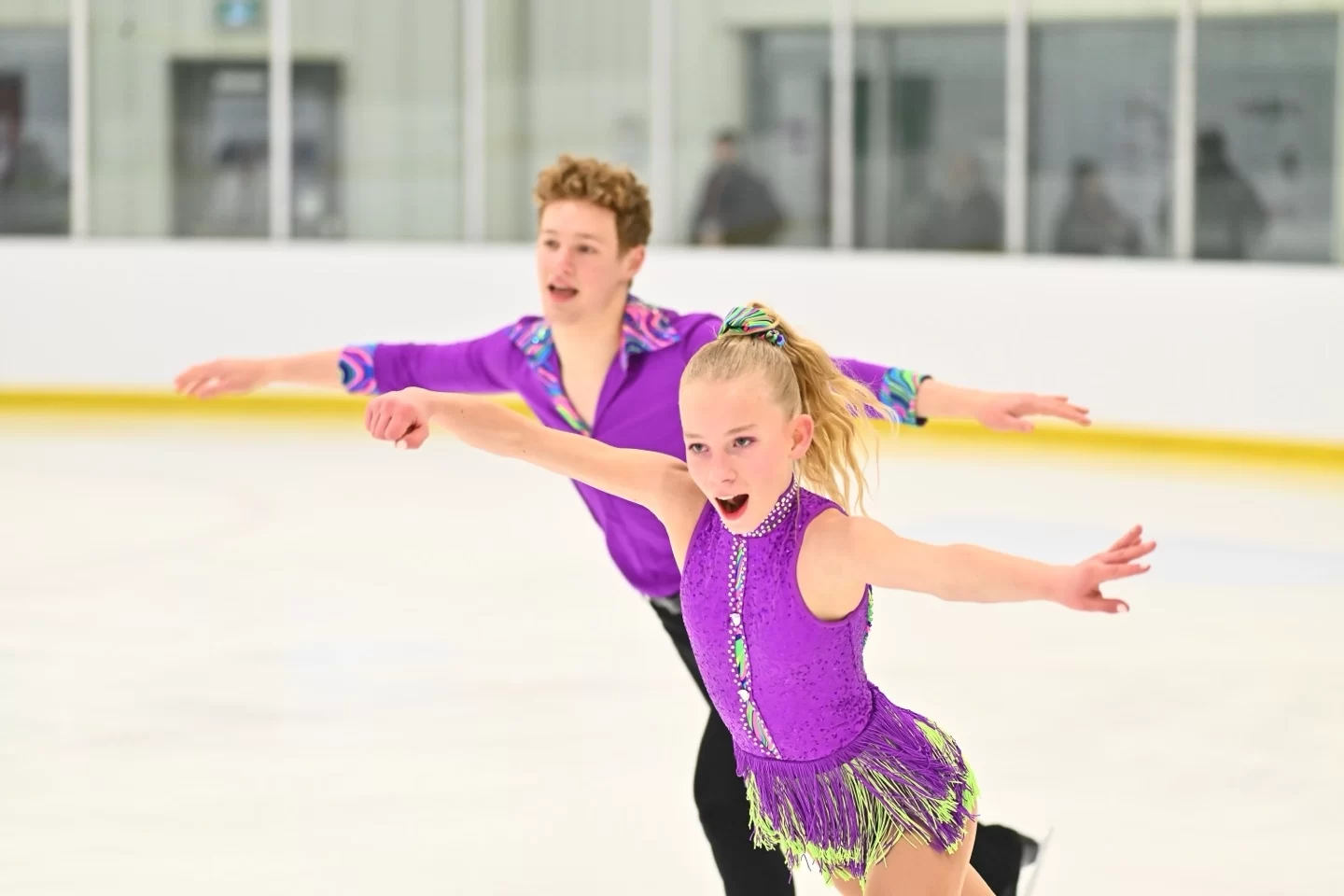 Skating program participants featured by Skate Saskatchewan.