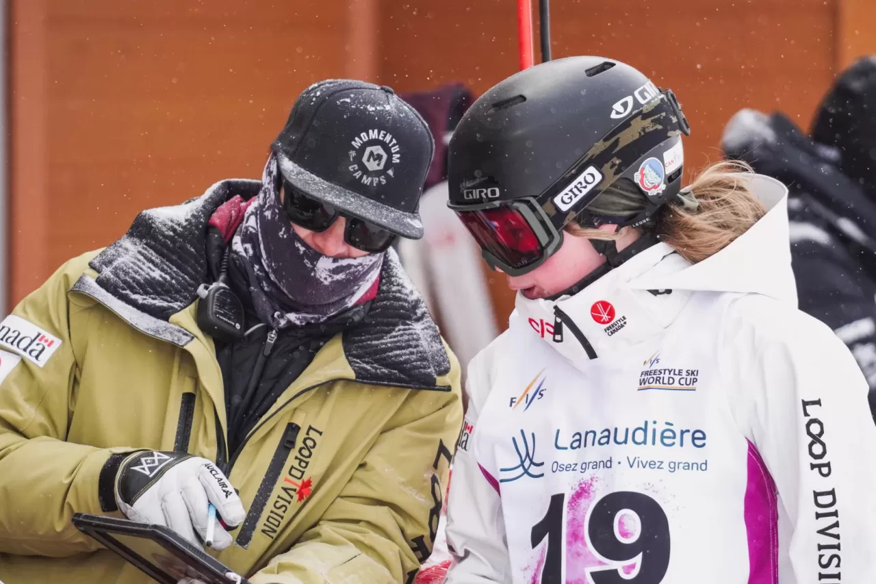 Freestyle ski competition preparation featured by Freestyle Canada.