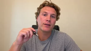 Early-career sports professional speaking about career opportunities