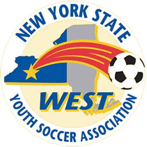 New York State West Youth Soccer Association logo