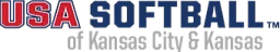USA Softball of Kansas logo