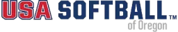 USA Softball of Oregon logo
