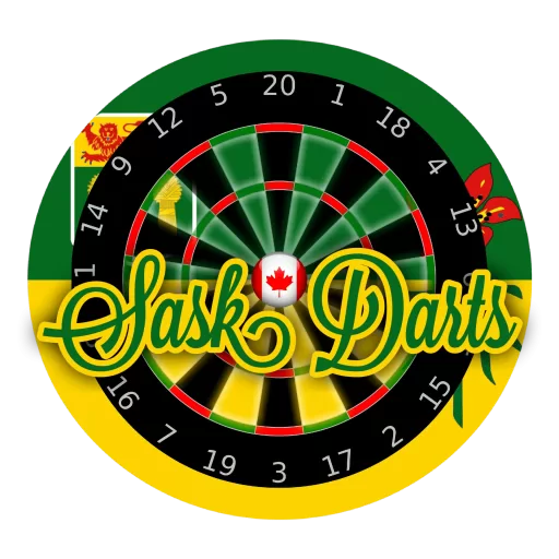 Saskatchewan Darts Association logo