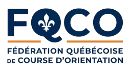 Fédération québécoise de course d’orientation logo