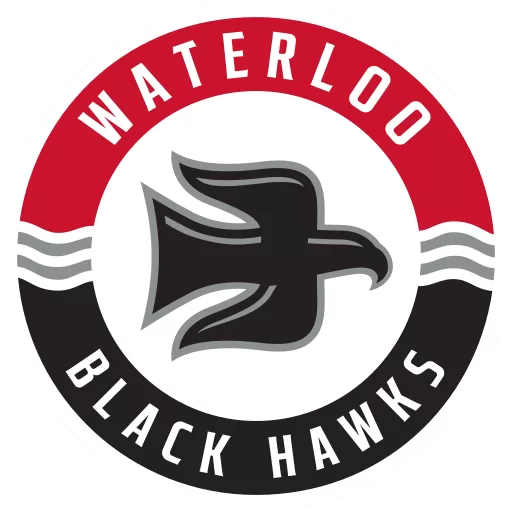 Waterloo Black Hawks logo